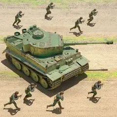 Взломанная Heroes of Wars: WW2 Battles (2 (Хероэс оф Варс)  [МОД Unlocked] - последняя версия apk на Андроид